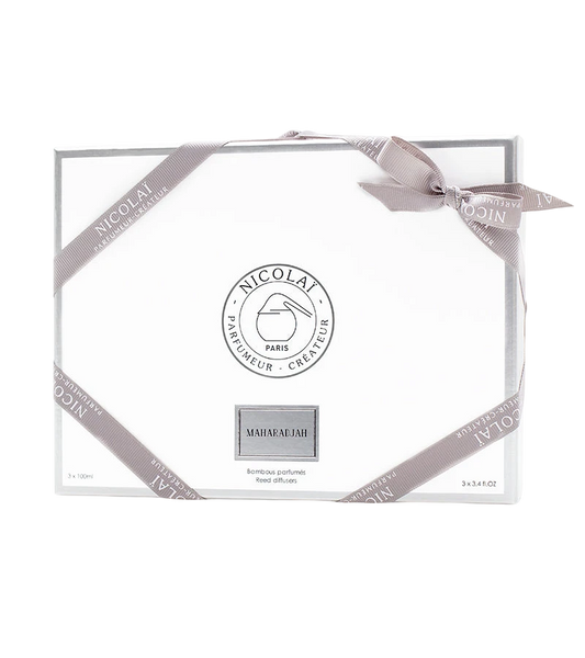 Photo de Coffret bambous 3x100ml MAHARADJAH