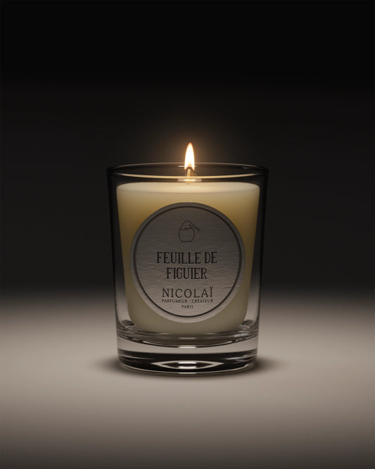 Feuille de figuier - Bougie