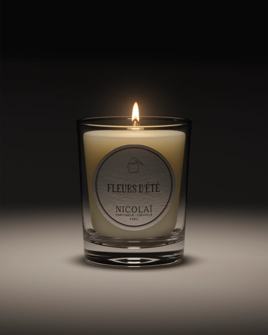 Fleurs d'été - Bougie