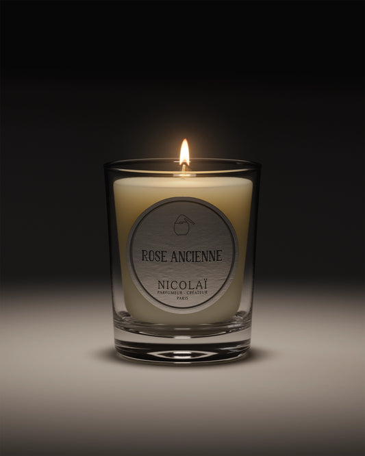 Rose ancienne - Bougie