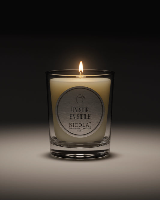 Un soir en Sicile - Bougie