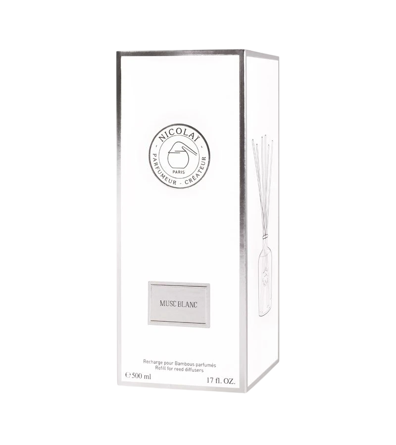 Photo de Musc blanc - Recharge pour diffuseur